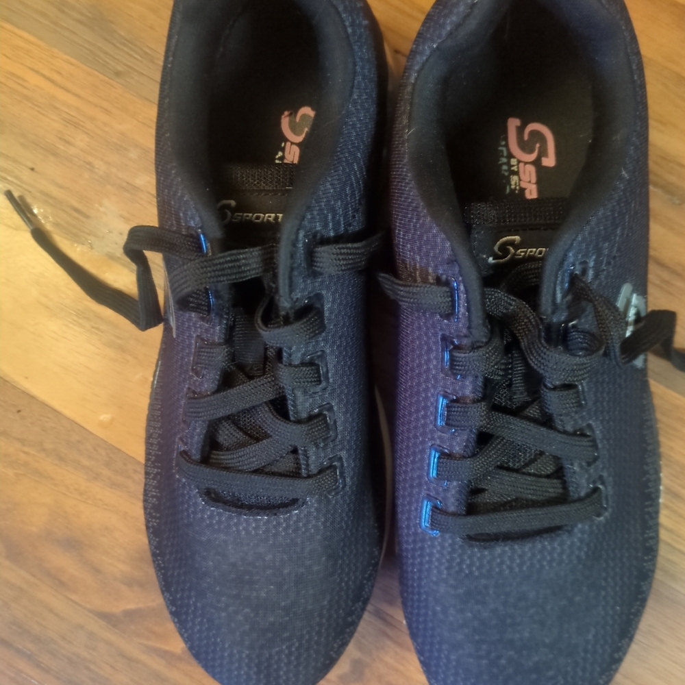 Sporto Men's Black Sneakers